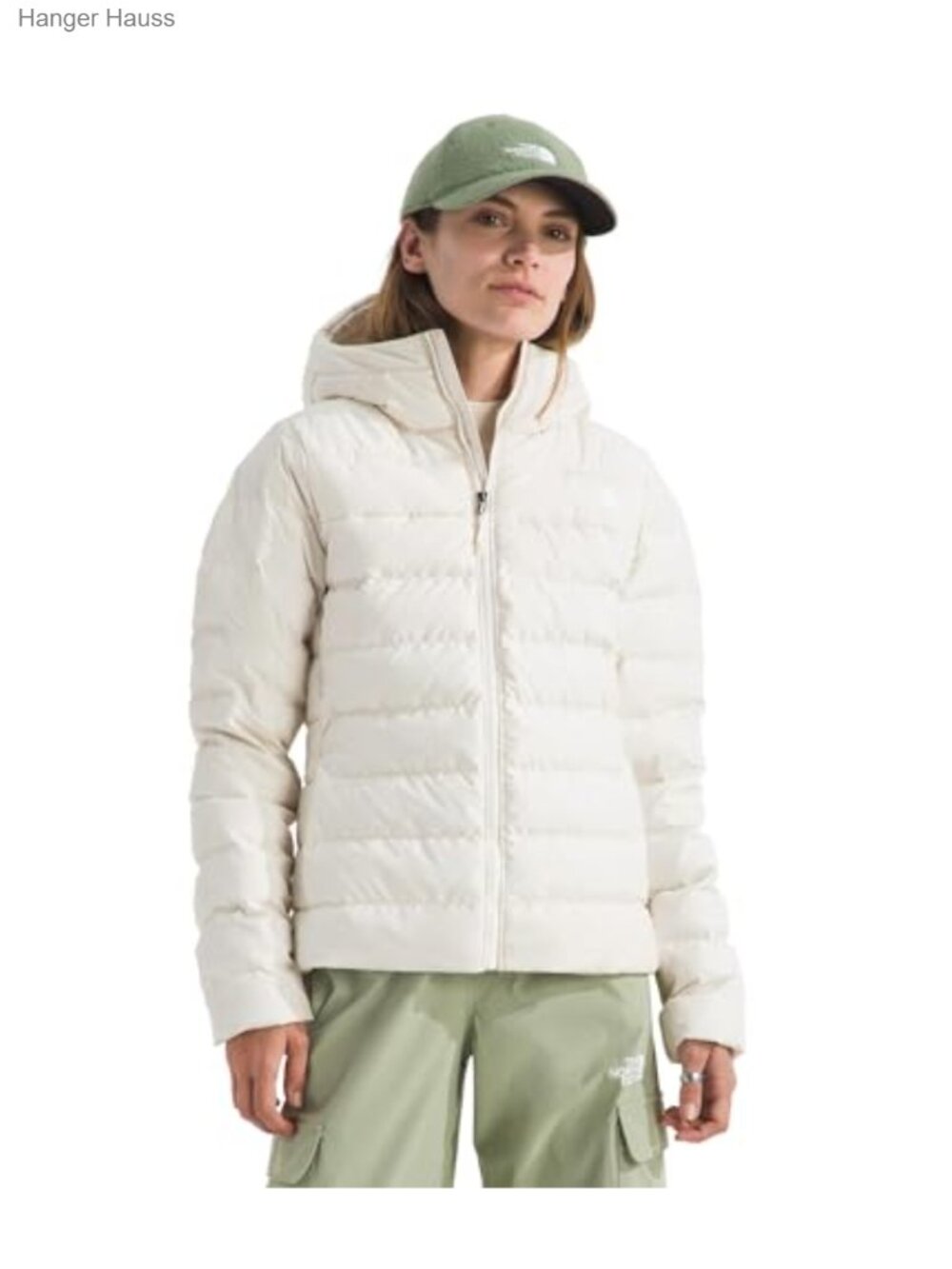 Women's Insulated Hooded Down Jacket Recycled Polyester WindWall